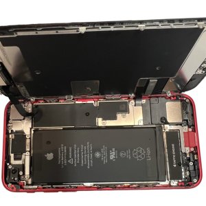 iPhoneSE2 水没修理