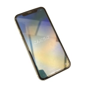 iPhoneX　パスコードロック　初期化作業