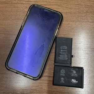 iPhoneX バッテリー交換
