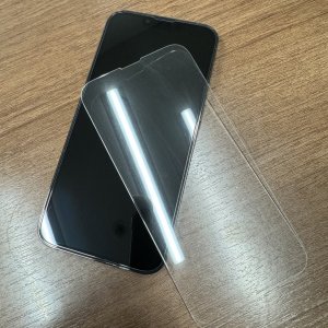 iPhone13Pro 液晶 パネル バックフレーム セット 交換 修理 強化ガラス 貼り付け