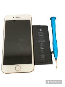 iPhone8 バッテリー交換修理