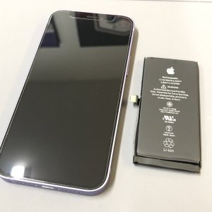 iPhone12mini バッテリー交換