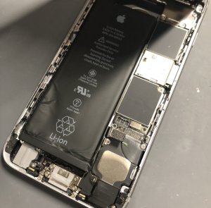 iPhone6 バッテリー交換