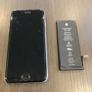 iPhone6S バッテリー交換修理