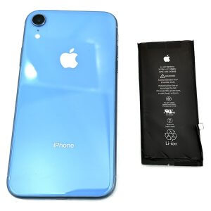 iPhoneXR　バッテリー交換
