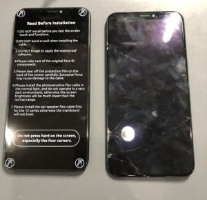 iPhoneX 液晶交換