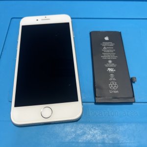 iPhone8 バッテリー交換