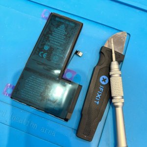 iPhoneXSMax バッテリー交換