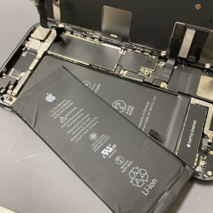 iPhone8　バッテリー交換