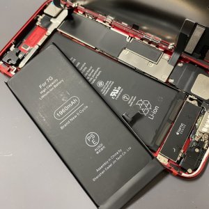 iPhone7　バッテリー交換