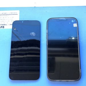 【iPhone13 パネル交換＆強化ガラス貼付け】イベント事を控えてるのですぐに修理したい！そんなご要望にお応え致します!!｜前橋市大利根町