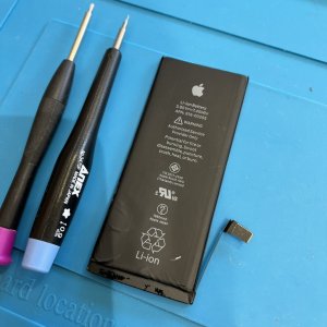 iPhone7 バッテリー交換