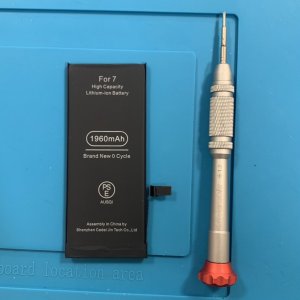 iPhone7 バッテリー交換