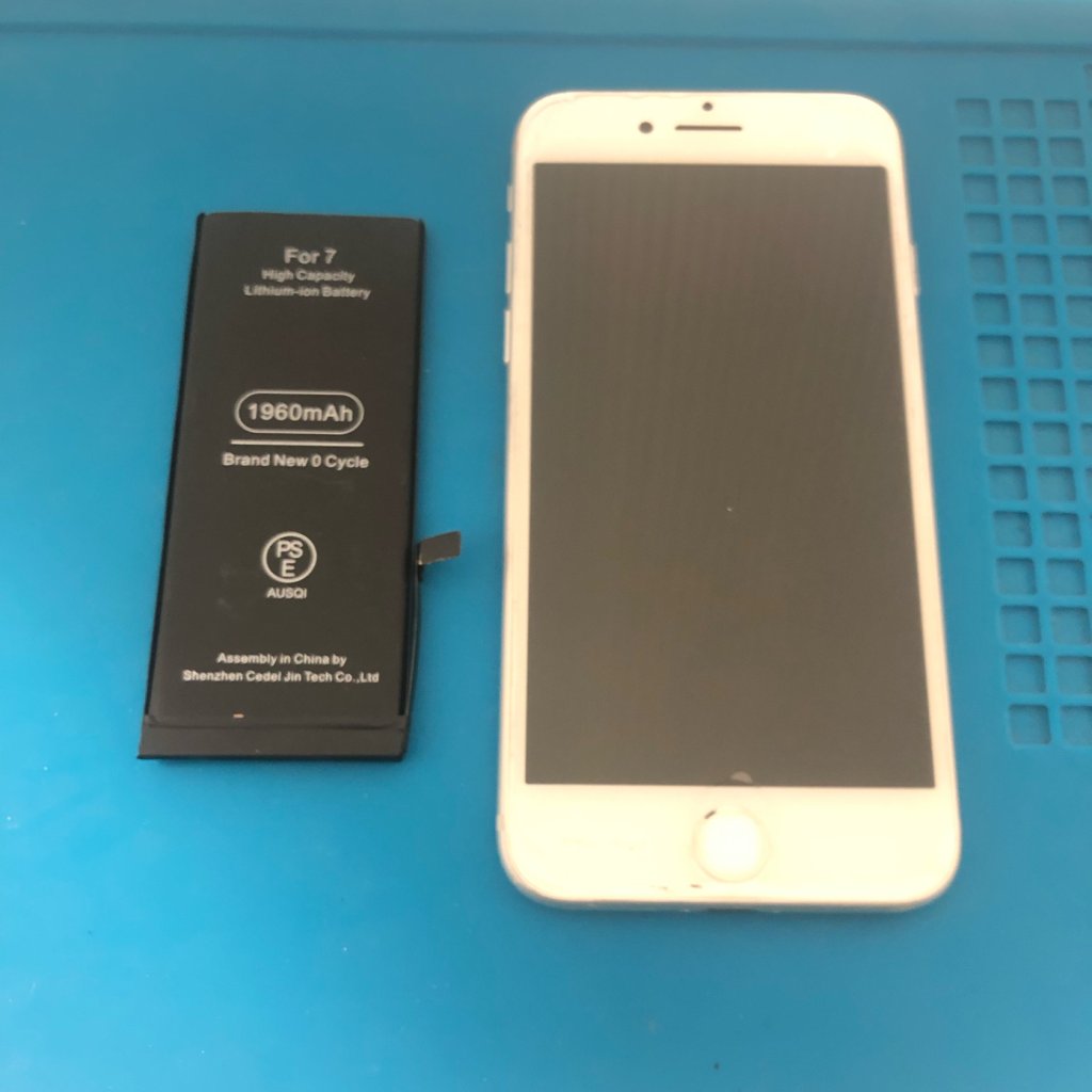 iPhone7 バッテリー交換