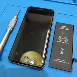 iPhone6 バッテリー交換