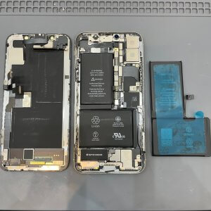iPhoneX バッテリー交換｜川口市中青木