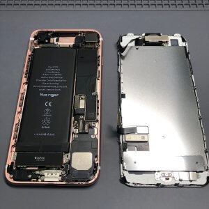 iPhone7落下破損 液晶交換