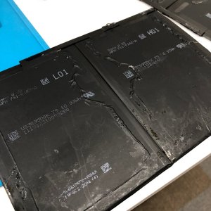 iPad5  充電不良　バッテリー交換