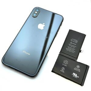 iPhoneX　バッテリー交換