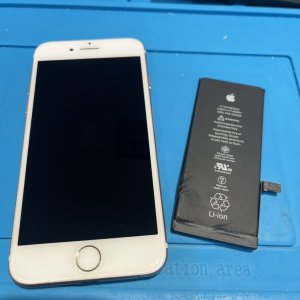 iPhone7 バッテリー交換