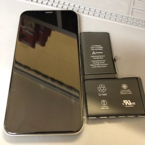 iPhoneX バッテリー交換