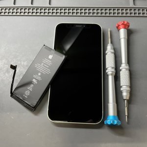 iPhone12mini バッテリー交換 即日修理