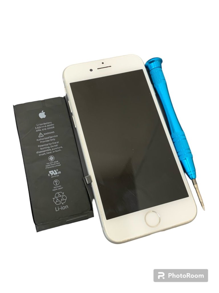 iPhone8 バッテリー交換