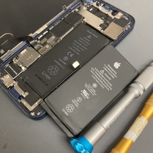 iPhone12ProMAX バッテリー交換修理 即日