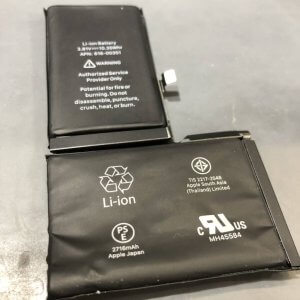 iPhoneX バッテリー交換