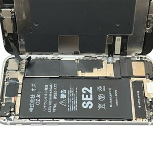 iPhoneSE2 バッテリー交換
