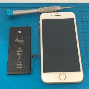 iPhone7　バッテリー交換