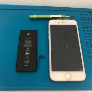 iPhone7 バッテリー交換