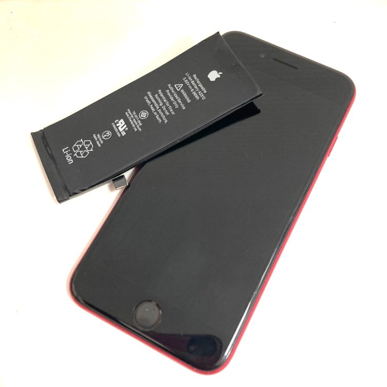 iPhoneSE2 バッテリー交換修理