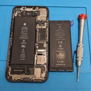 iPhone11 バッテリー交換