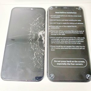 iPhone XS Max フロントパネル交換