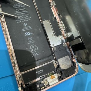 iPhone7 水没修理