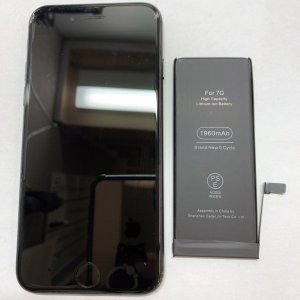 iPhone7 バッテリー交換