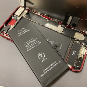 iPhone7Plus バッテリー交換