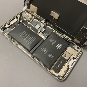 iPhoneX　バッテリー交換