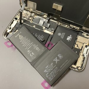 iPhoneX　バッテリー交換