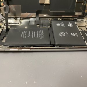 iPhoneX　バッテリー交換