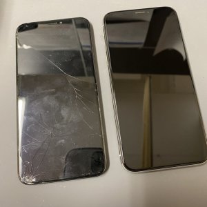 iPhoneX　フロントパネル交換