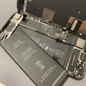 iPhone8　バッテリー交換