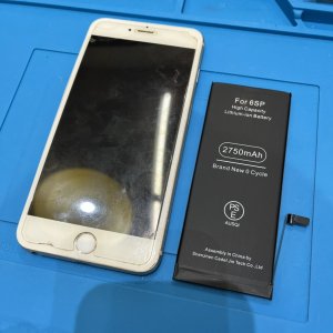 iPhone6SPlus バッテリー交換