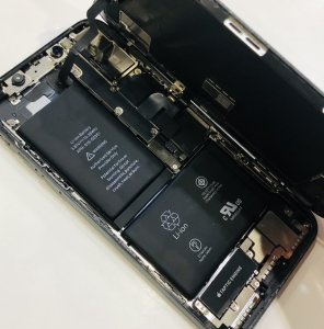 iPhoneX バッテリー交換