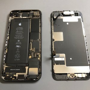iPhone7 ポケット内破損パネル交換