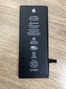 iPhone6Sバッテリー交換修理