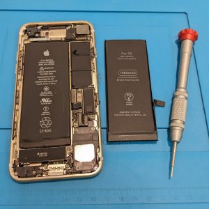 iPhone7 バッテリー交換