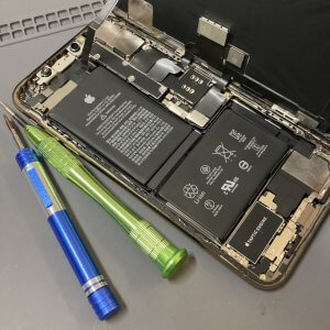 iPhoneX バッテリー交換修理 即日