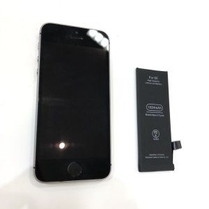 iPhonSEバッテリー交換